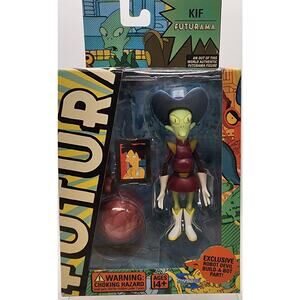 2008 Toynami Futurama KIF Figure (with Robot Devil Build-A-Bot Part)